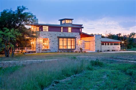 Contemporary Moody Ranch House By James D Larue Architects Texas