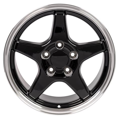 Corvette Wheel Zr1 Rim Cv01 17x95 Black Corvette Rim
