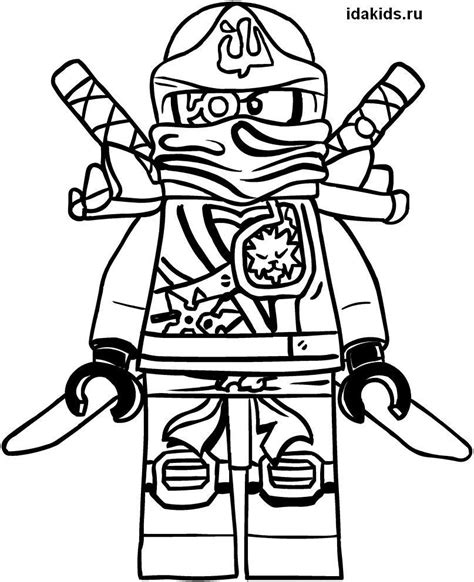 Ninjago Cole Coloring Pages - Coloring Home
