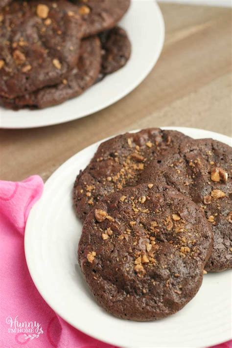 How To Make Gluten Free Brownie Mix Cookies Hunny Im Home