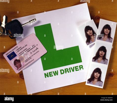 Photocard Driving Licence Stock Photo Alamy