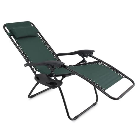 Best steel folding reclining zero gravity beach chair outdoor beach lounge chairs. 2 Folding Zero Gravity Reclining Lounge Chairs+Utility ...