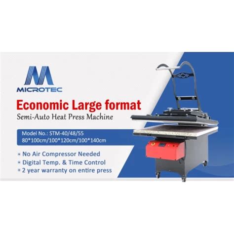 Large Format Semi Automatic Heat Press 80x100cm Heat Press Mahince
