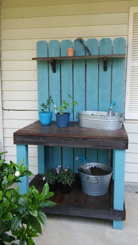 Potting Bench Design Create A Great Place For Potting Plants And