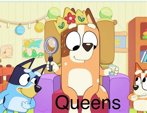 Bluey Queens Bluey And Bingo Core