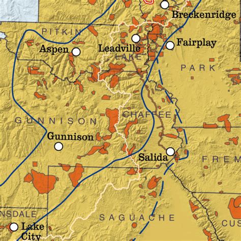 New Gis Data And Maps Colorado Geological Survey