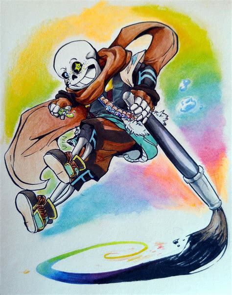 Please contact us if you want to publish an ink sans wallpaper on our site. Ink!sans by NamelessOkami on DeviantArt