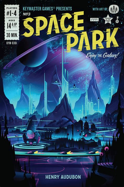 Space Park Board Game On Behance