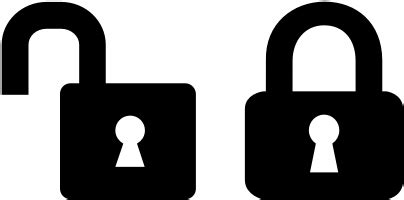 Lock Unlock Icon #145640 - Free Icons Library