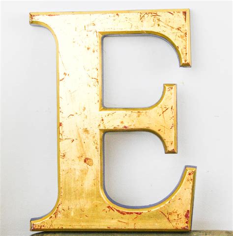 Vintage Shop Front Letter E By Bonnie And Bell