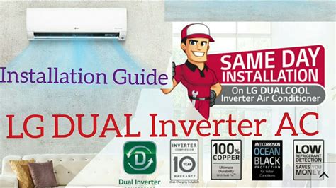 LG DUAL Inverter AC full review (pre-review)[ Installation Guide