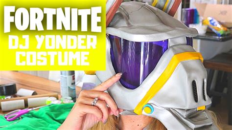 Diy Fortnite Dj Yonder Costume Crafty Mom Youtube