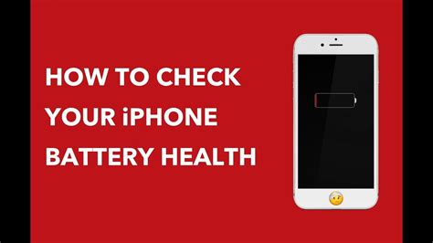 If it feels like you're constantly charging your iphone or are always on the lookout for an outlet to plug in, your phone's battery health may be deteriorating. How to Check Battery Health on iPhone - YouTube