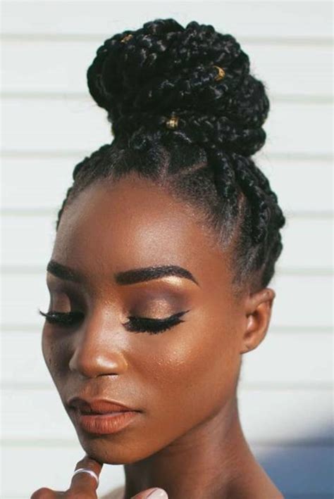 40 Unique Box Braids Hairstyles To Make You Look Super Office Salt