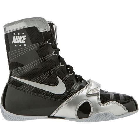 Nike Hyperko Boxing Boots Black Silver Ko Sports Uk