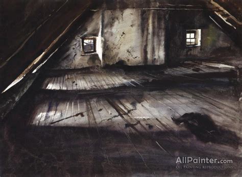 Andrew Wyeth The Attic Oil Painting Reproductions For Sale Allpainter