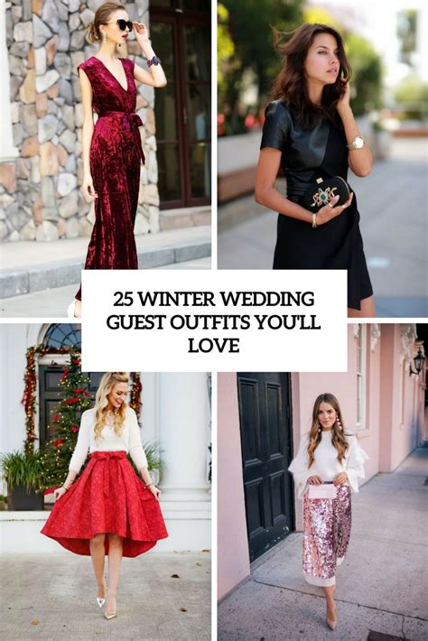 With temperatures dropping quickly as winter approaches, finding the perfect wedding guest dresses to keep you warm while you celebrate is crucial. 25 Winter Wedding Guest Outfits You'll Love - Weddingomania