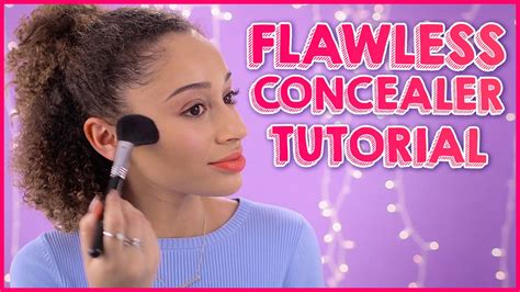 How To Apply Concealer To Get Flawless Looking Skin Youtube