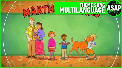 Martha Speaks Theme Song Multilanguage Re Edit Youtube
