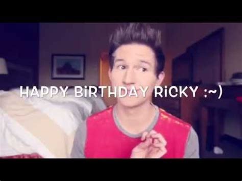 Happy birthday ricky 89680 gifs. Happy 23rd Birthday Ricky!! - YouTube