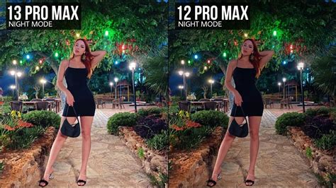 Iphone 13 Pro Max Vs Iphone 12 Pro Max Night Mode Camera Test Youtube