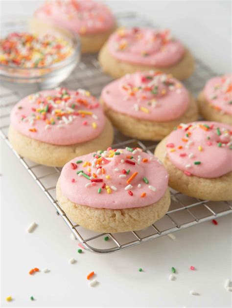 soft frosted sugar cookies design eat repeat