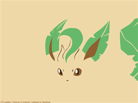 470 Leafeon By Maplerose Eevee Evolutions Umbreon Pikachu Minimal Wallpaper Cute Pokemon