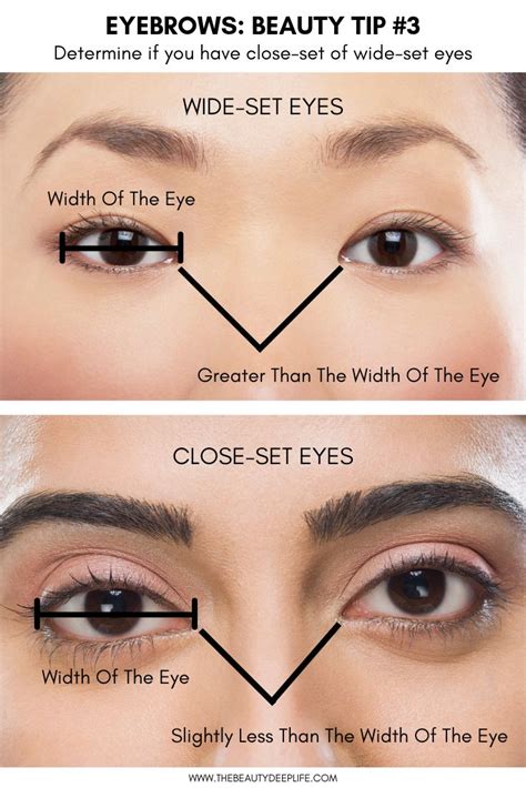 30 Exceptional Beauty Tips For Perfect Eyebrows Eyebrows Wide Set
