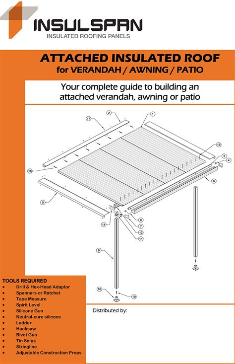 Insulated Patio Panels Roof Kits Insulspan Metal Roofing