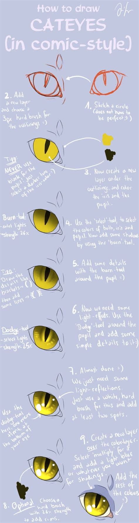 Ears Guide By Yume By Yumenegari On Deviantart Cat Eye Tutorial Cat