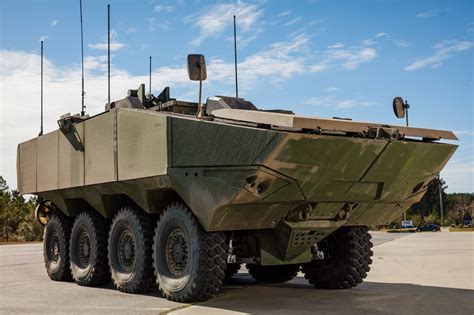 Saic Unveils 1st Amphibious Combat Vehicle 11 To Usmc