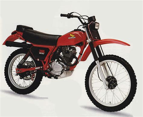 Honda Xr 200 1980 Technical Specifications