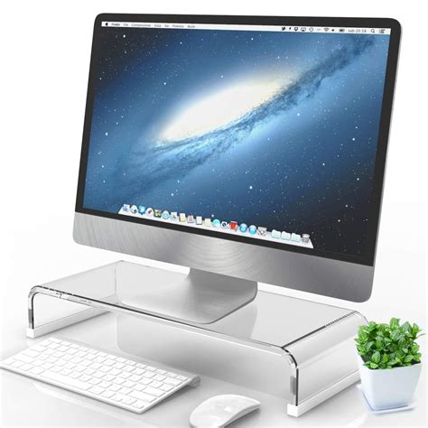 Buy Richboom Acrylic Monitor Stand 205 Clear Monitor Riser