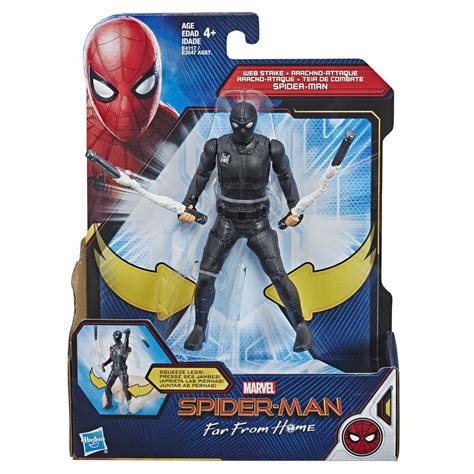 Spider Man Far From Home Web Strike Spider Man 6 Inch Scale Hero