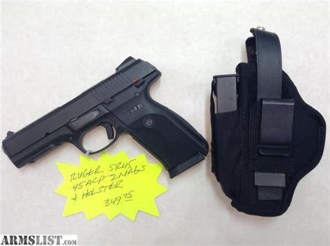 Armslist For Sale Ruger Sr45 2 Mags And Holster