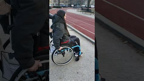 Wheelchair Skills Curbs Fail Youtube