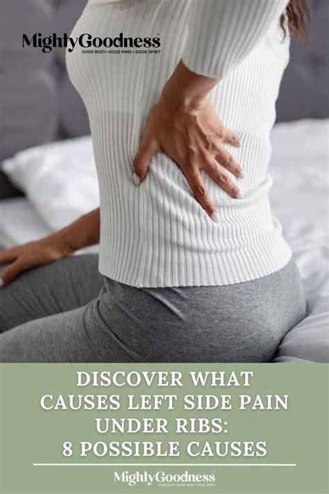 Discover What Causes Left Side Pain Under Ribs 8 Possible Causes Rib