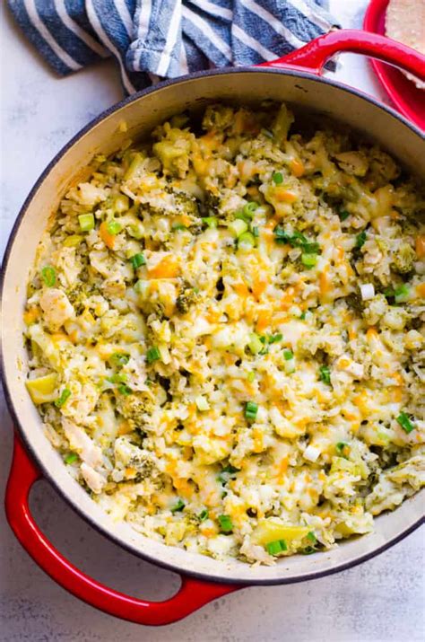 Healthy Chicken And Rice Casserole Recipe One Pot