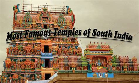 Famous Temples In South India Temples In South India