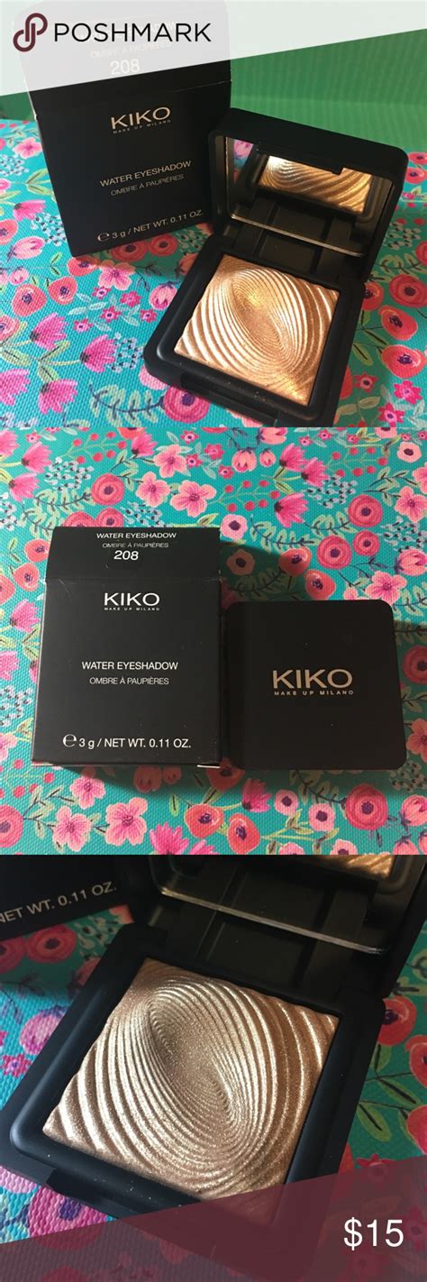 Kiko Cosmetics 208 Water Eyeshadow 100 Authentic Kiko Cosmetics Eyeshadow Kiko