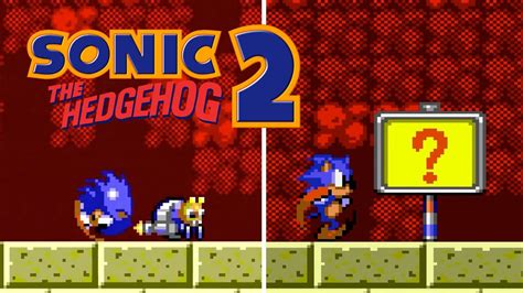 Sonic The Hedgehog 2 8 Bit Versions Comparison Master System And