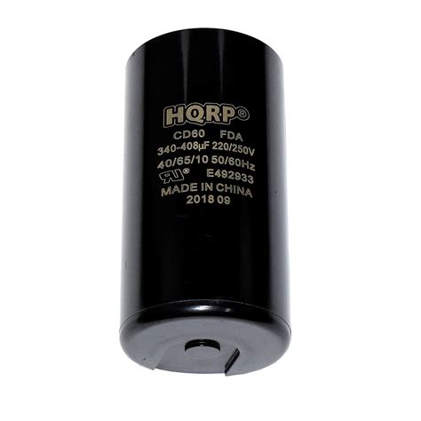 Hqrp 340 408uf 220 250v Capacitor Ac Electric Motor Start Capacitor