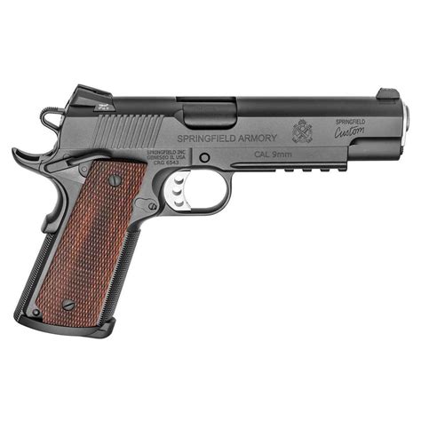 Springfield Armory 1911 A1 Professional Light Rail 9mm Luger 5in Black
