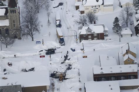 Dramatic Aerial Photos Show Force Of Buffalo Storm Nbc News