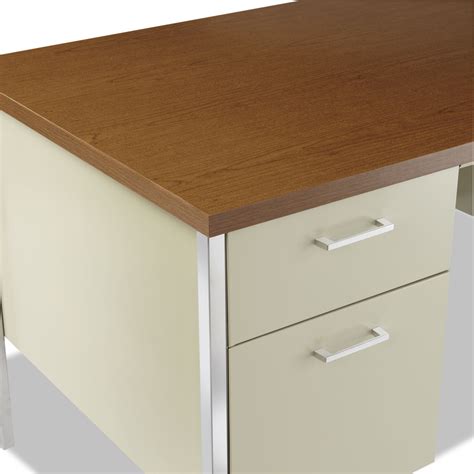 Alesd6030pc Alera Double Pedestal Steel Desk Zuma