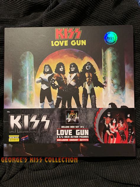 Kiss Love Gun 3 34 Inch Action Figure Deluxe Box Set Convention Exclusive In Georges Kiss