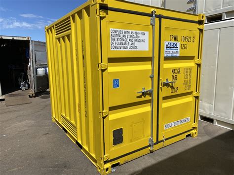 New 10ft Dangerous Goods Container Abc Containers Perth