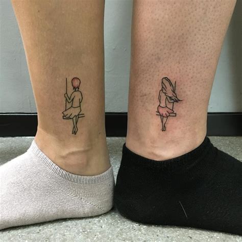 And just look at how perfectly these skulls are executed. 95+ Superb Sister Tattoos - Matching Ideas, Colors, Symbols