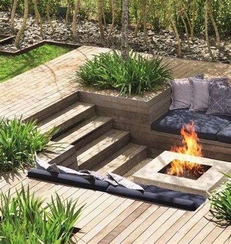 25 Welcoming And Stylish Sunken Patios And Decks Digsdigs