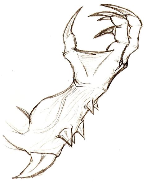 Demon Arm By Thanatos1988 On Deviantart Concept Art Drawing Demon
